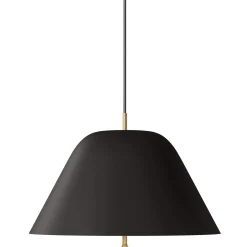 Levitate pendant ⌀28-40 | black and brass