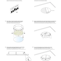 LHCe recessed trimless | ø25-ø125cm