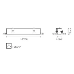 LHe 47 trimless | 29-505cm