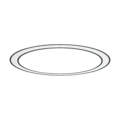 LHe recessed round 20 trim | ø67-ø157cm