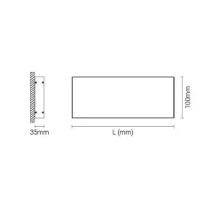 LHW 35 up down | 85-505cm