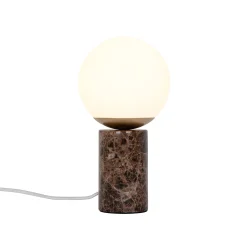 Lilly table | marble brown
