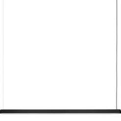 Linear pendant lamp 169 | black