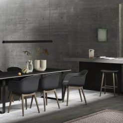 Linear pendant lamp 169 | black
