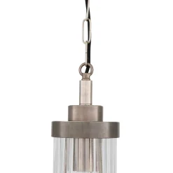 Louise pendant IP44 | antique silver