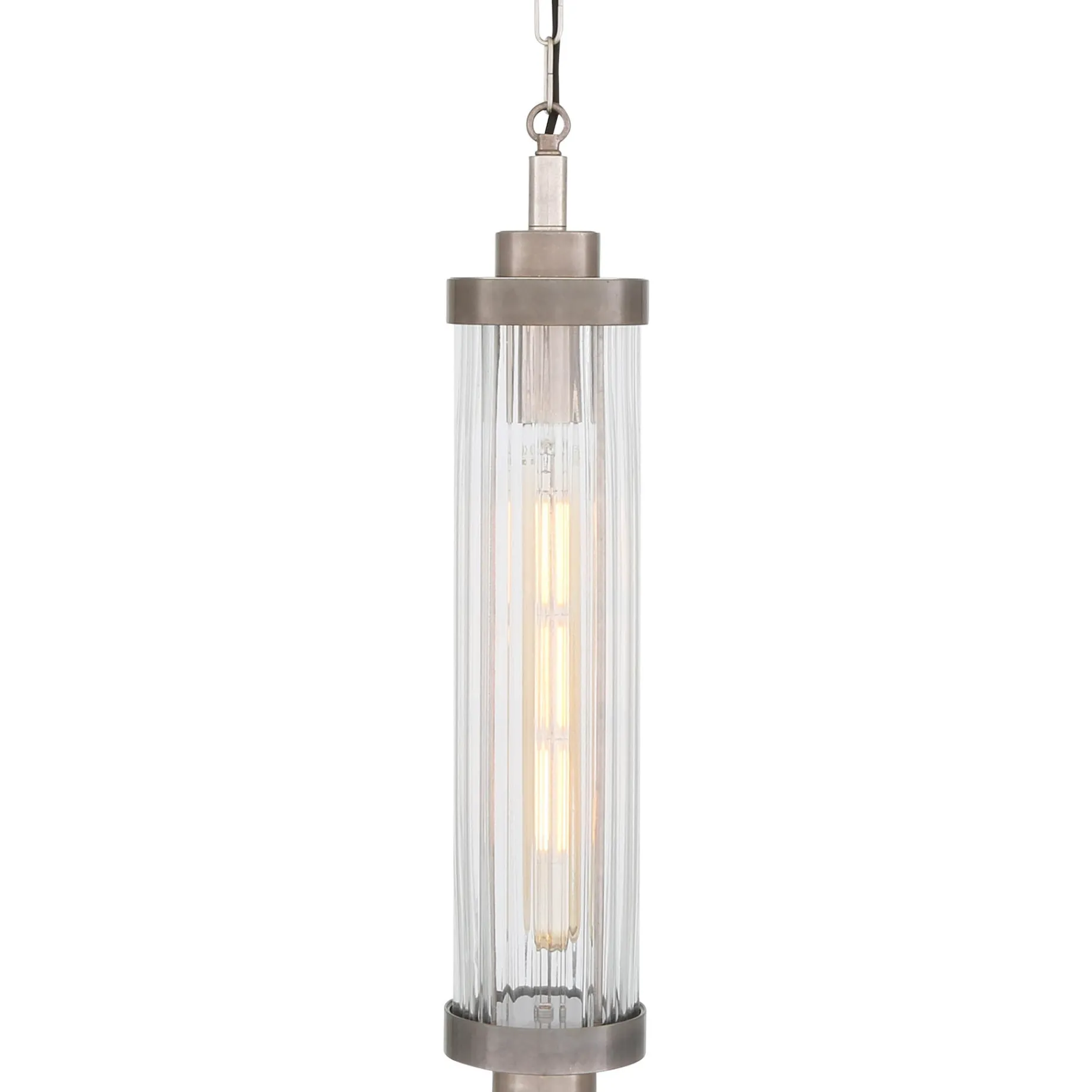 Louise pendant IP44 | antique silver
