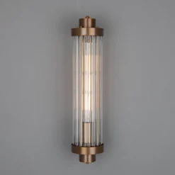 Louise wall IP44 | antique brass