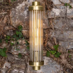 Louise wall IP44 | antique brass