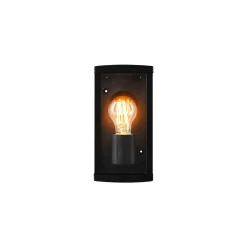 Luchy wall IP44 glass | black