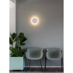 Luna wall | plaster white