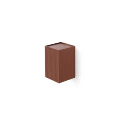 Lune square 1L grooved | black