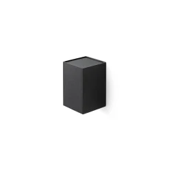 Lune square 1L grooved | black