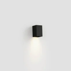 Lune square 1L grooved | black