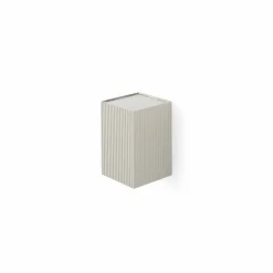 Lune square 1L grooved | black