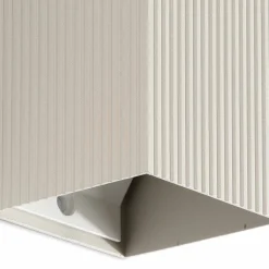 Lune square 1L grooved | black