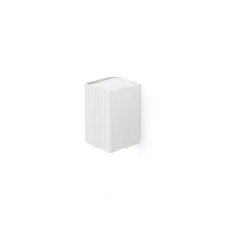 Lune square 1L grooved | black