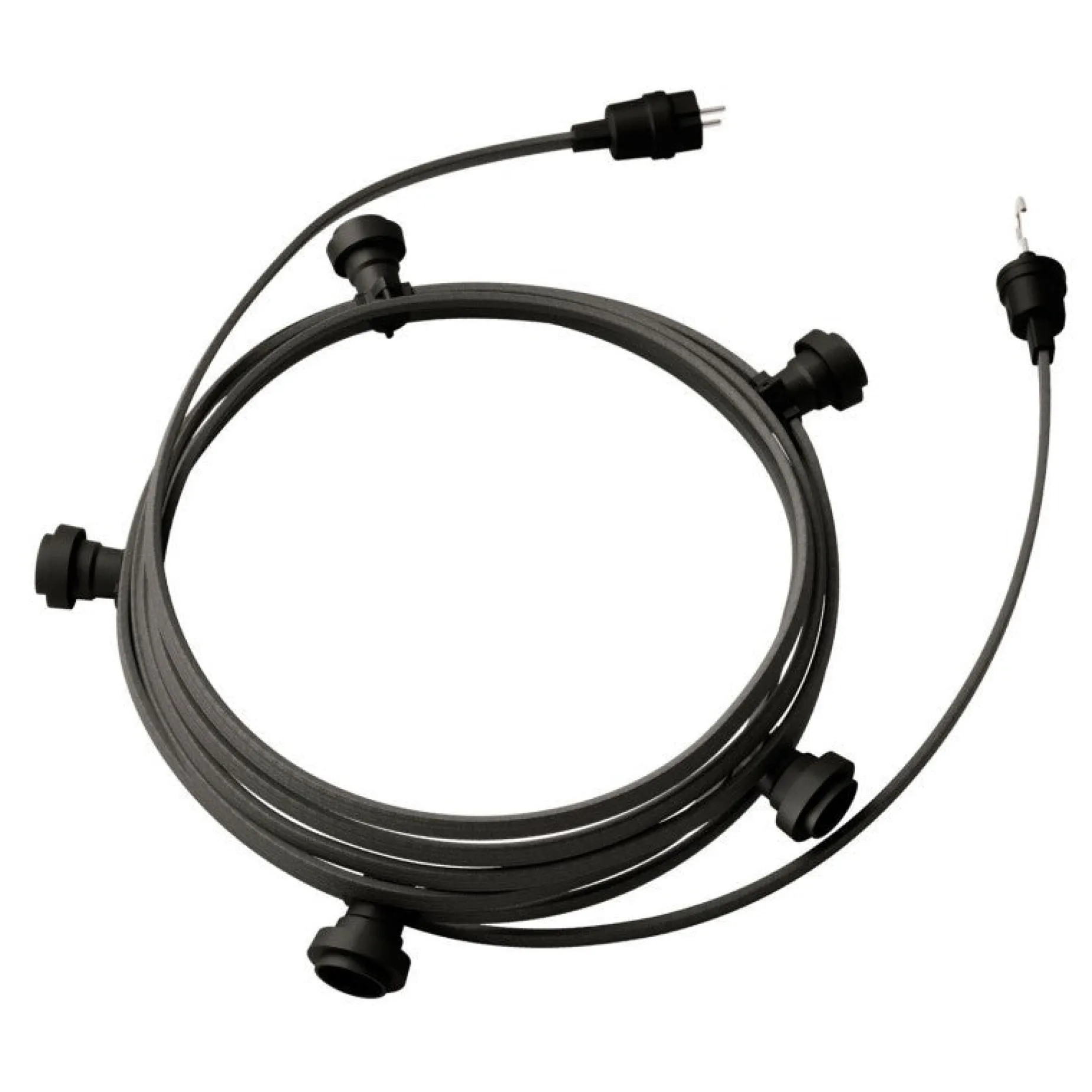 Lunet string light IP44 | black