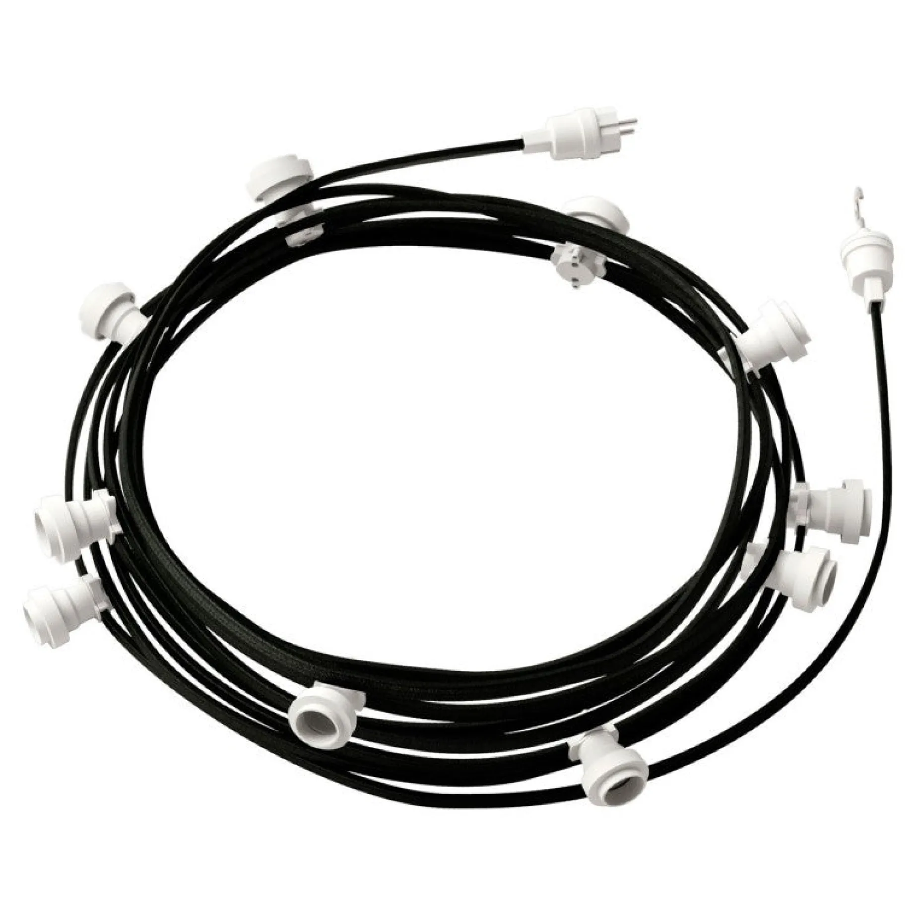 Lunet string light IP44 | black