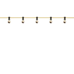 Lunet string light IP44 | black