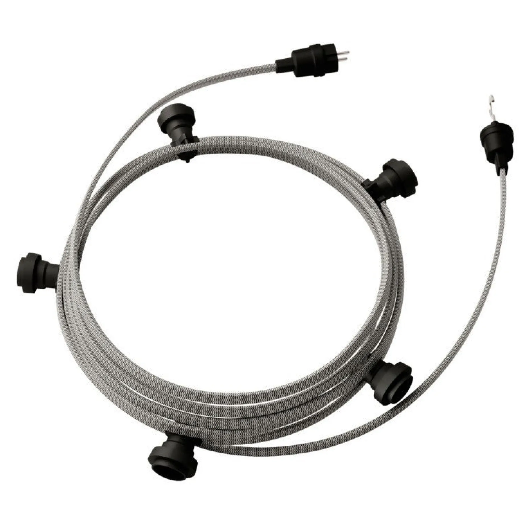 Lunet string light IP44 | black