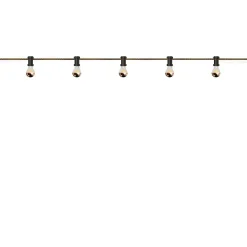 Lunet string light IP44 | black