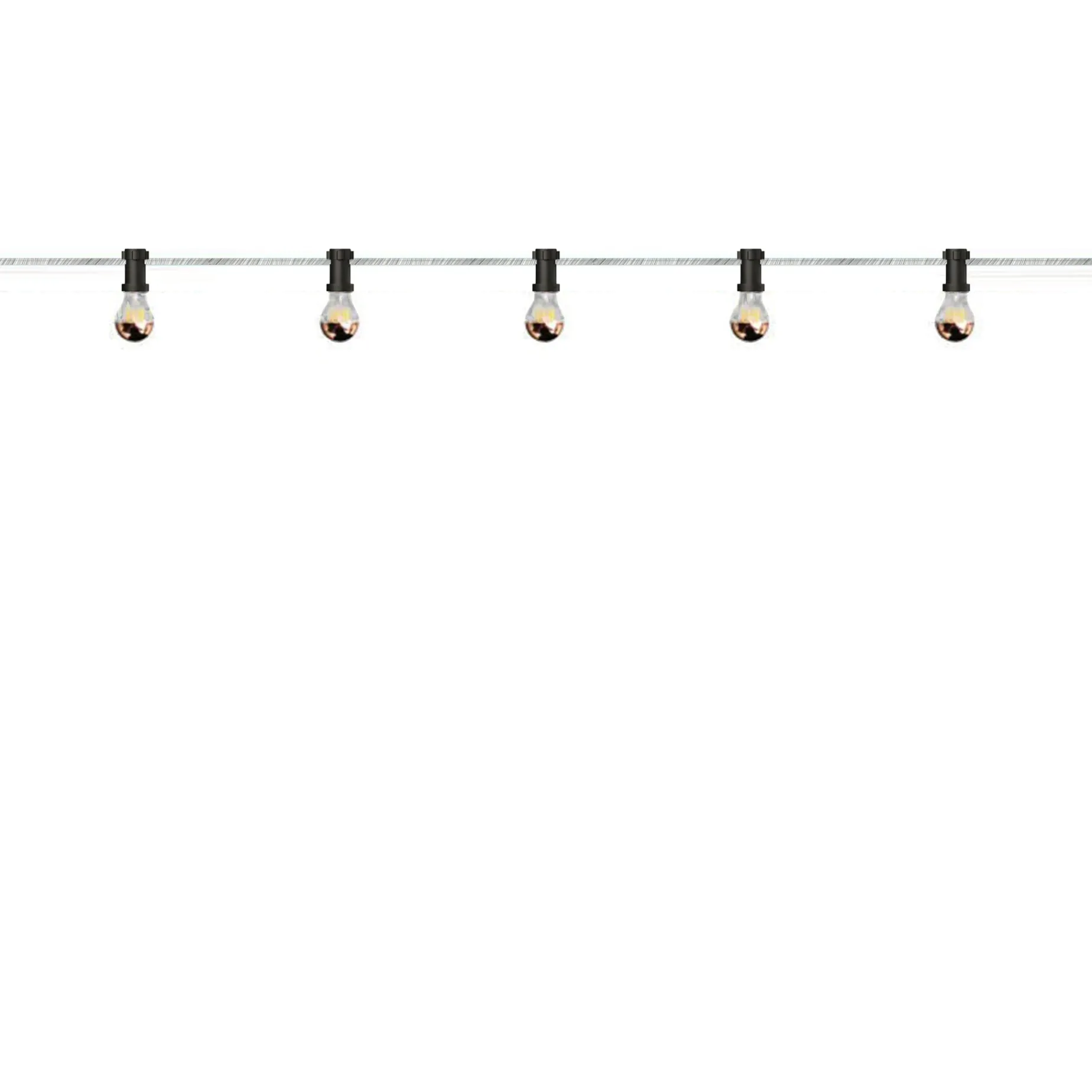 Lunet string light IP44 | black