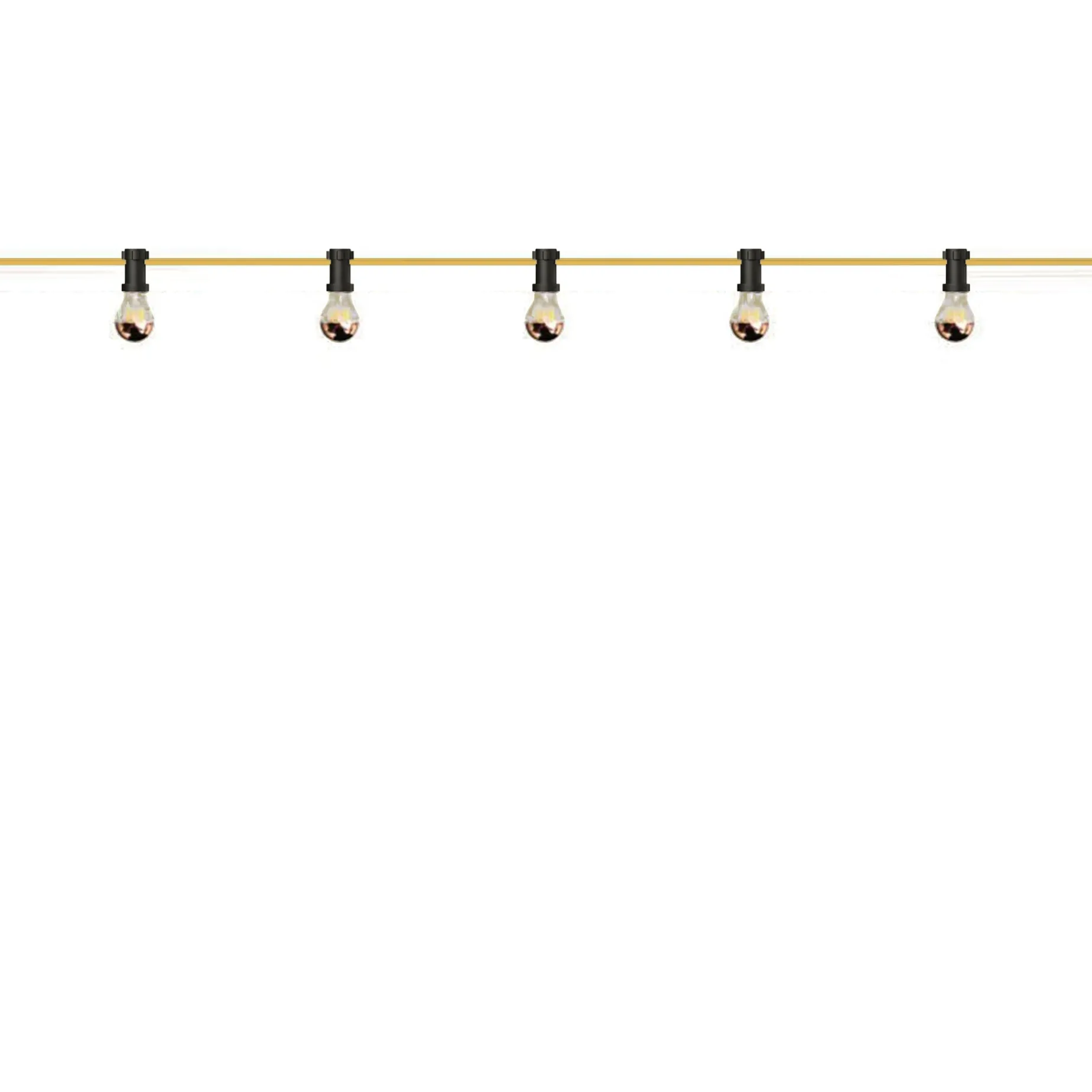 Lunet string light IP44 | mostarda