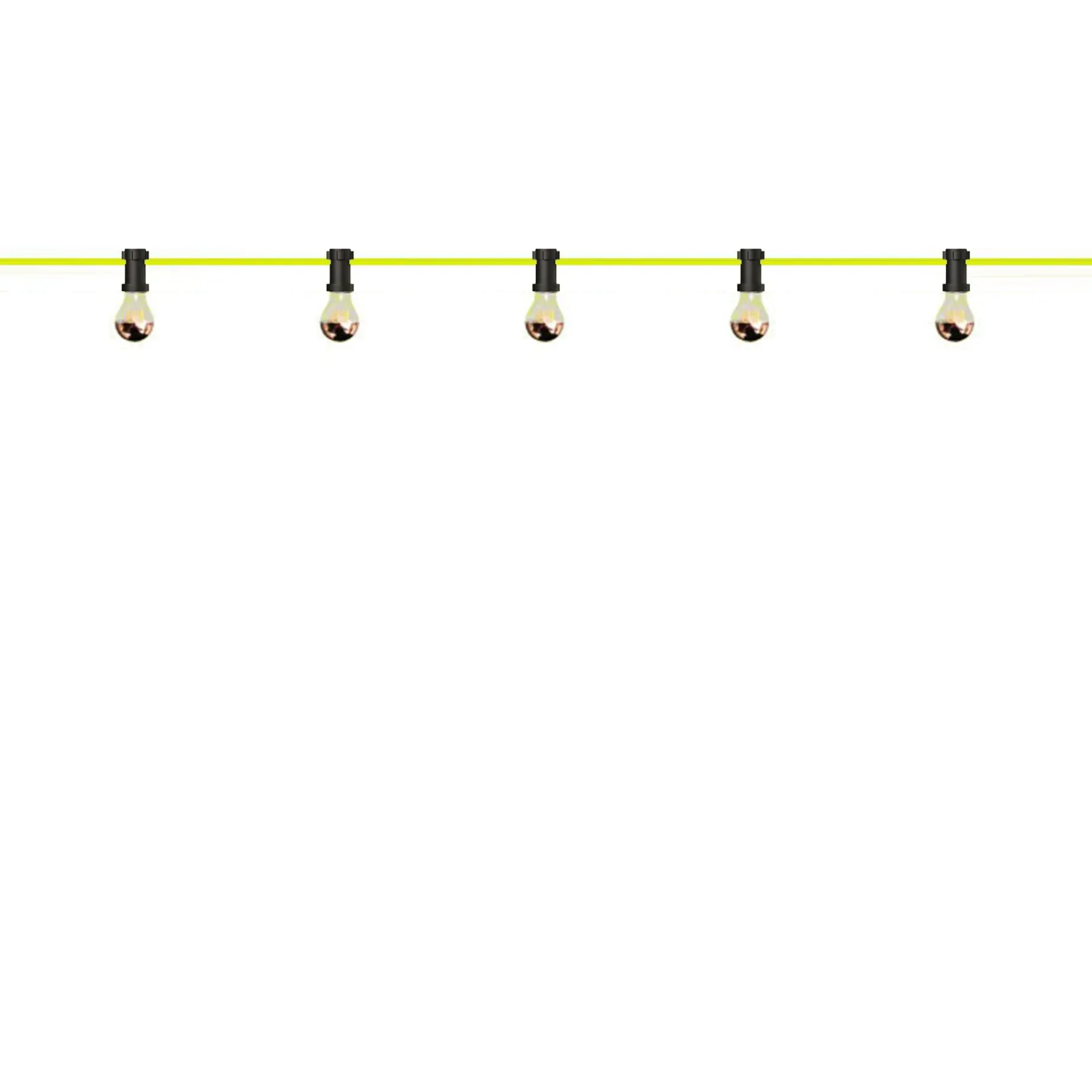 Lunet string light IP44 | mostarda