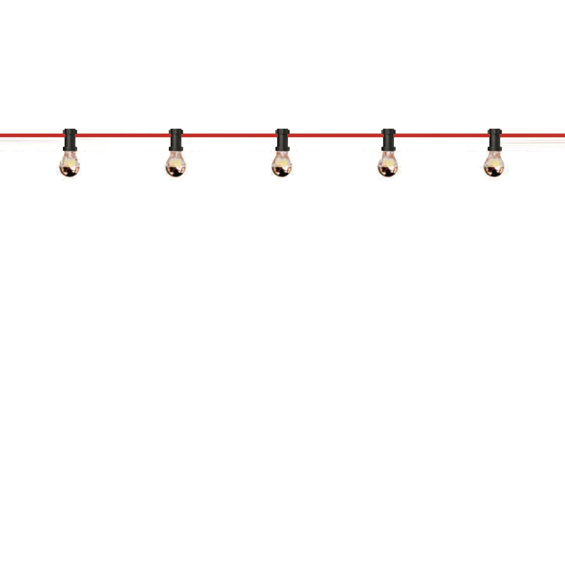 Lunet string light IP44 | mostarda