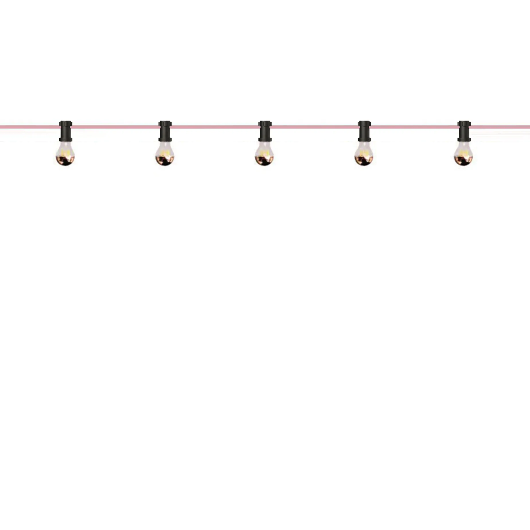 Lunet string light IP44 | mostarda