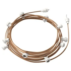 Lunet string light IP44 | mostarda