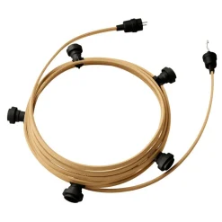 Lunet string light IP44 | mostarda