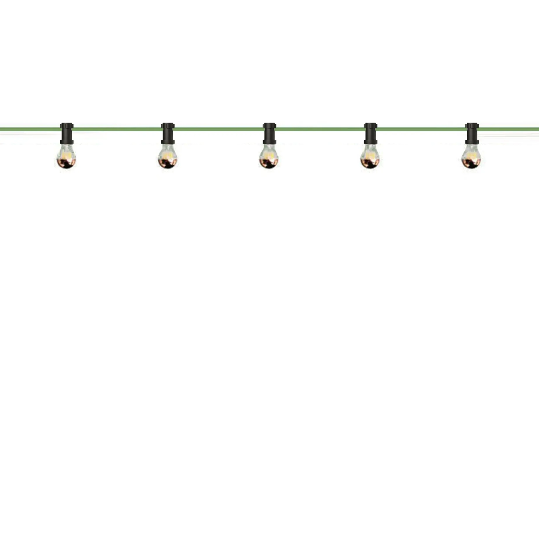 Lunet string light IP44 | mostarda