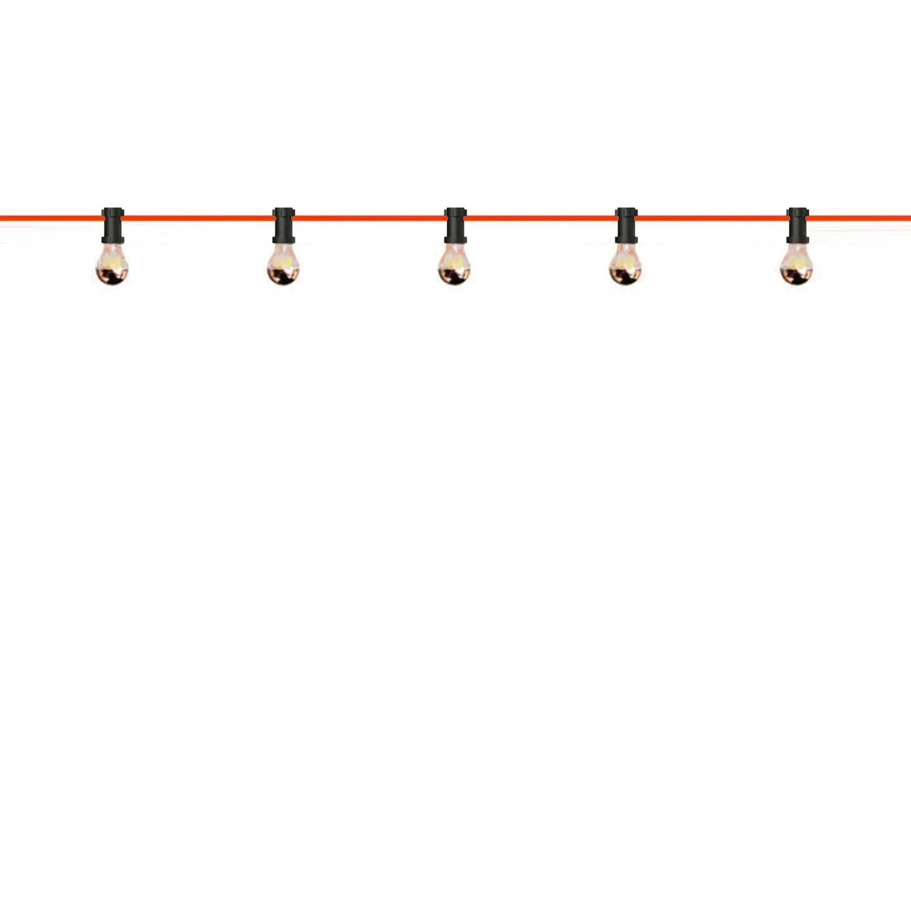 Lunet string light IP44 | mármore