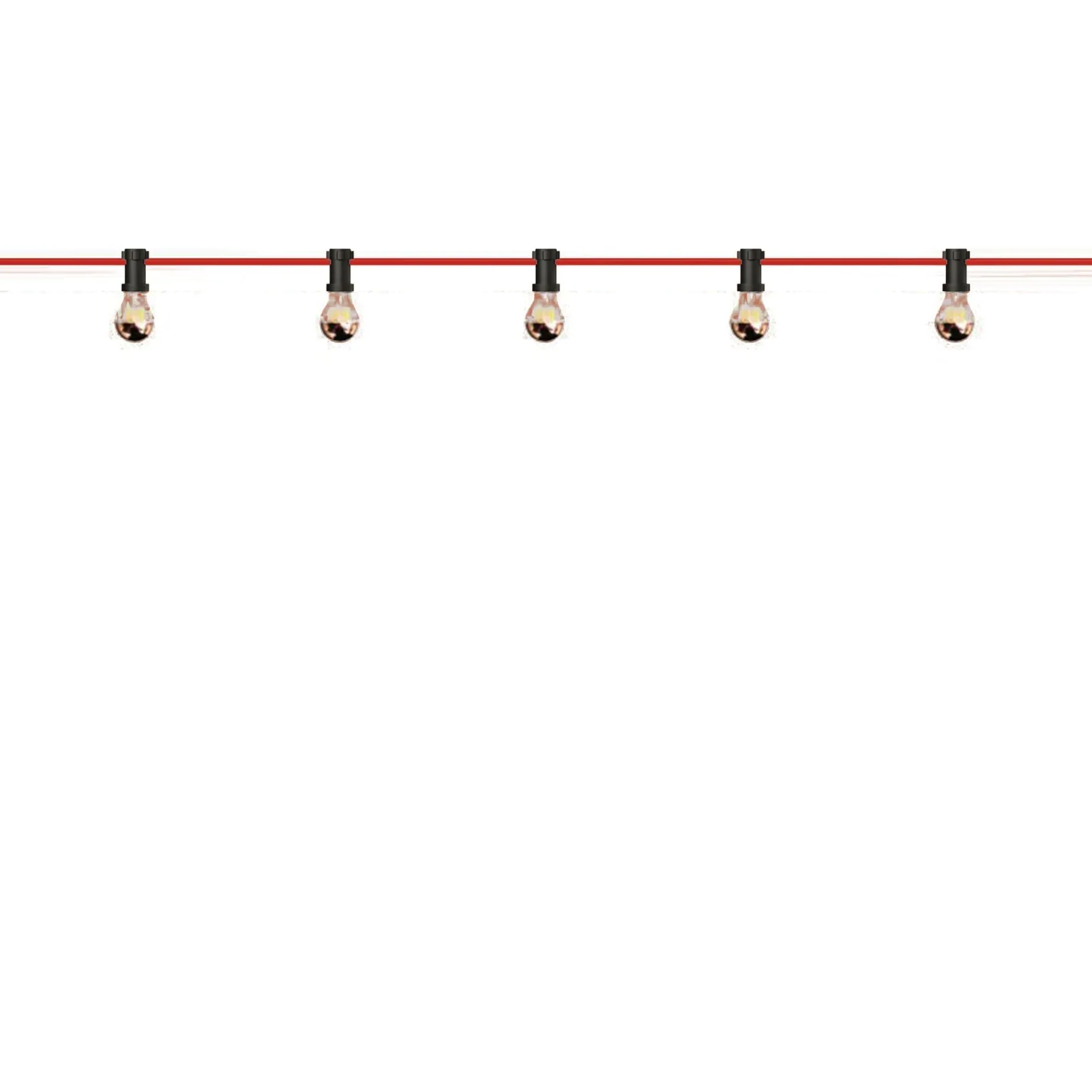 Lunet string light IP44 | mármore