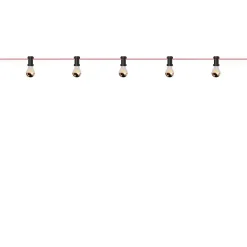 Lunet string light IP44 | mármore