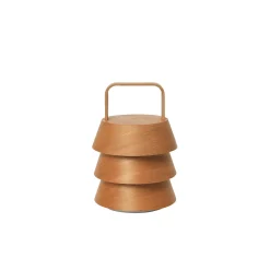 Luver portable lamp | natural fir wood