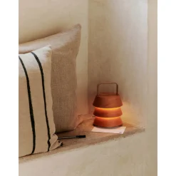 Luver portable lamp | natural fir wood