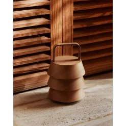 Luver portable lamp | natural fir wood