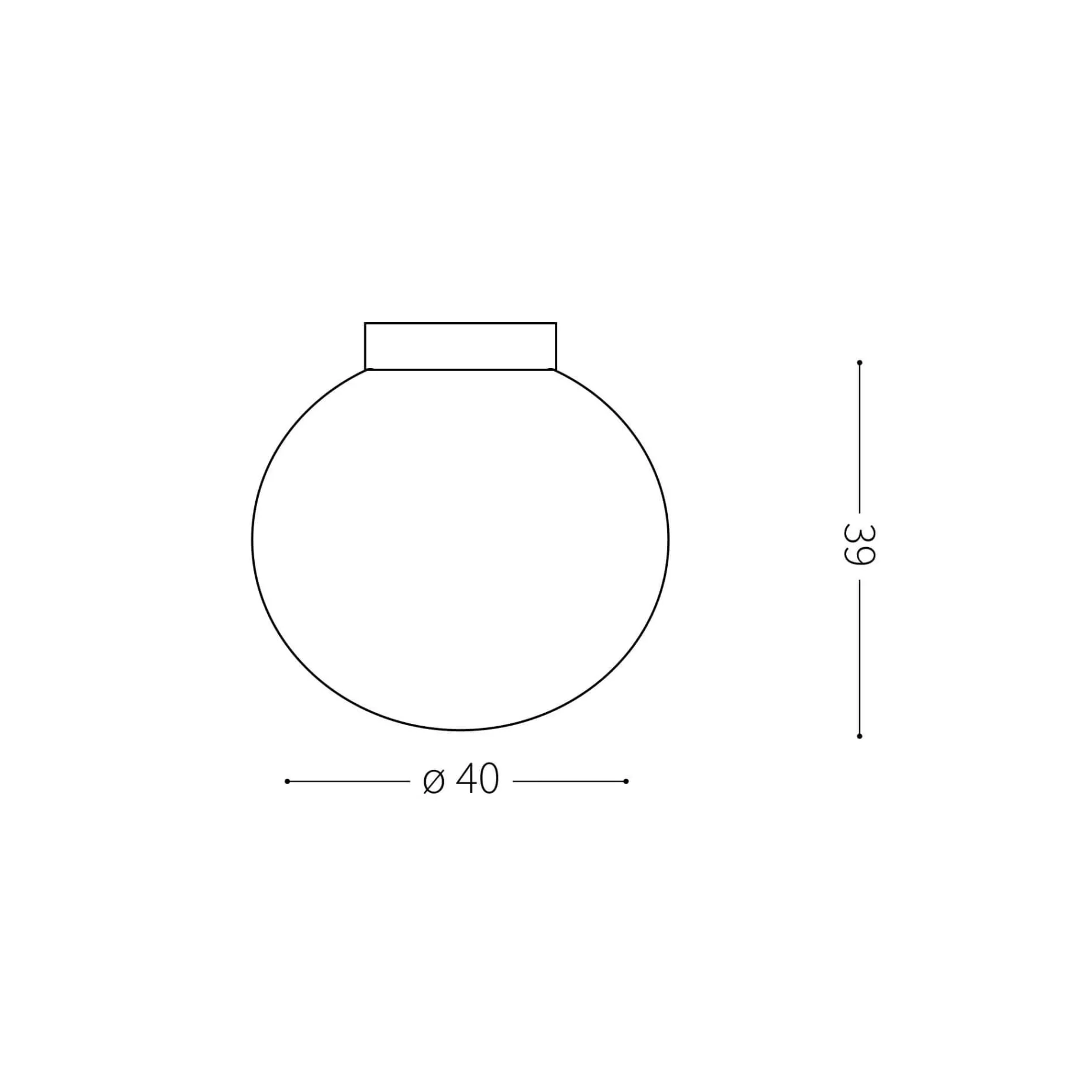 Mapa c 40 | white