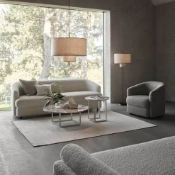 Margin floor lamp | beige