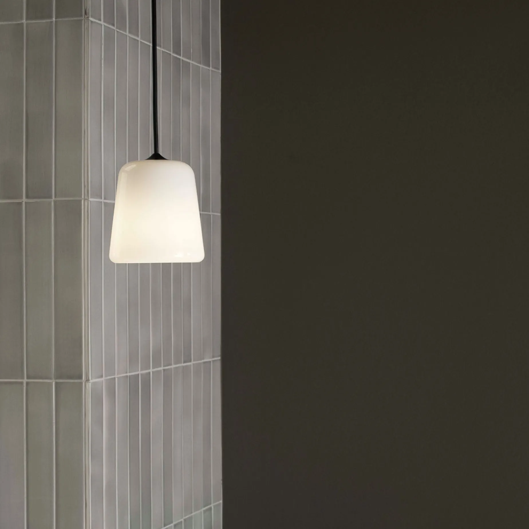 Material pendant | white marble