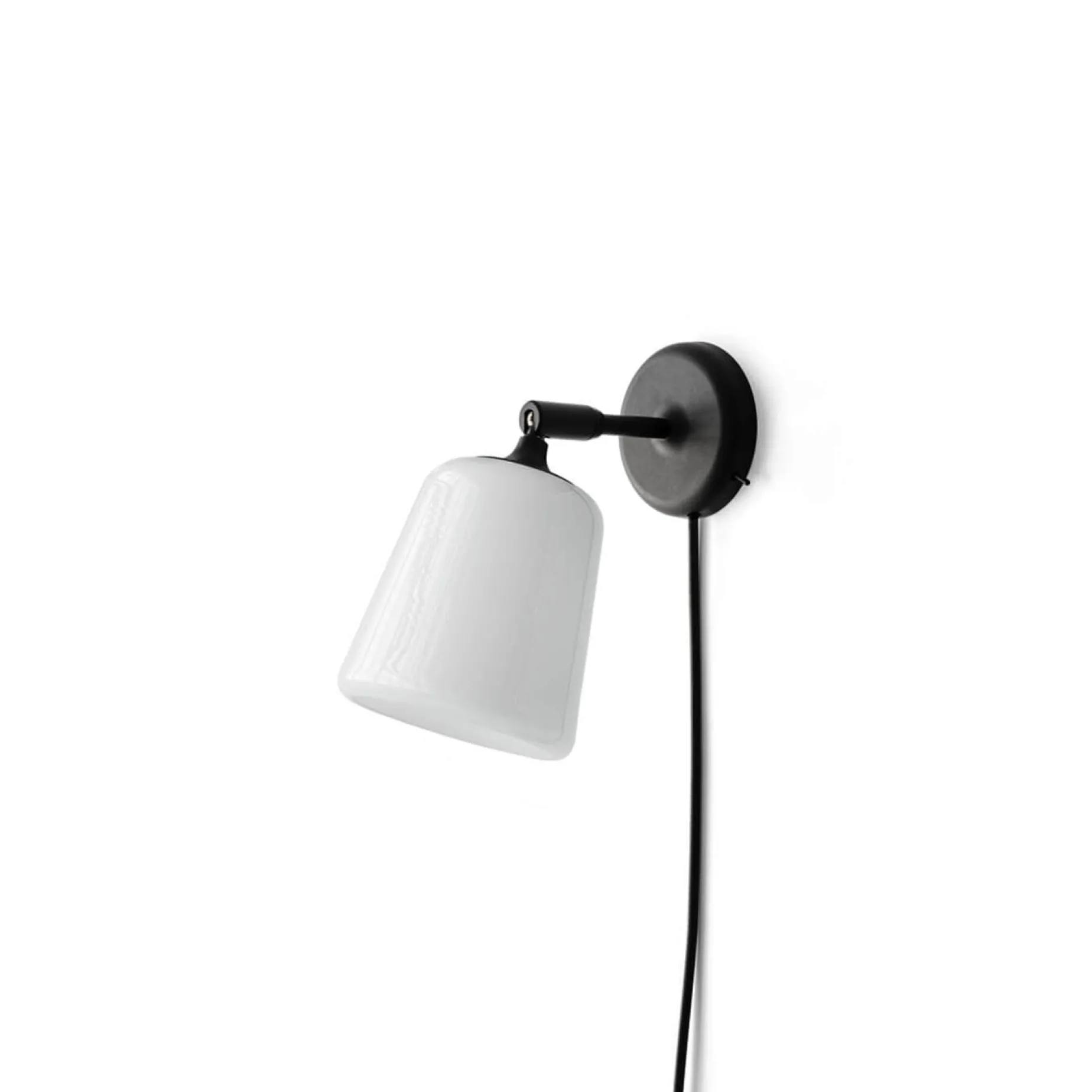 Material wall | white opal glass