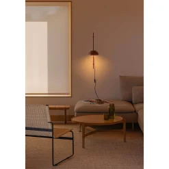Matilda linear wall | garnet