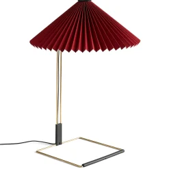 Matin table ⌀38 | bright red