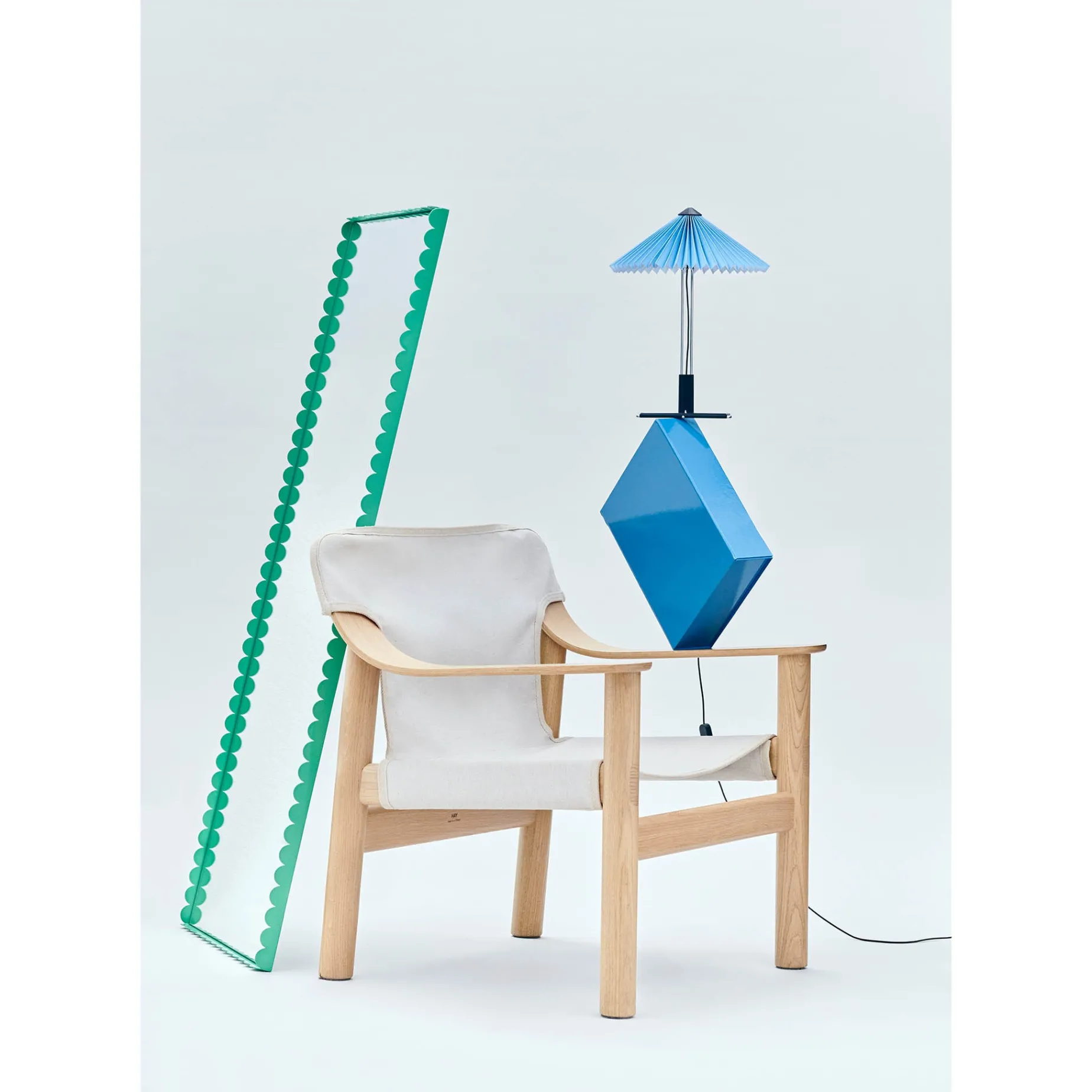 Matin table ⌀30 | green