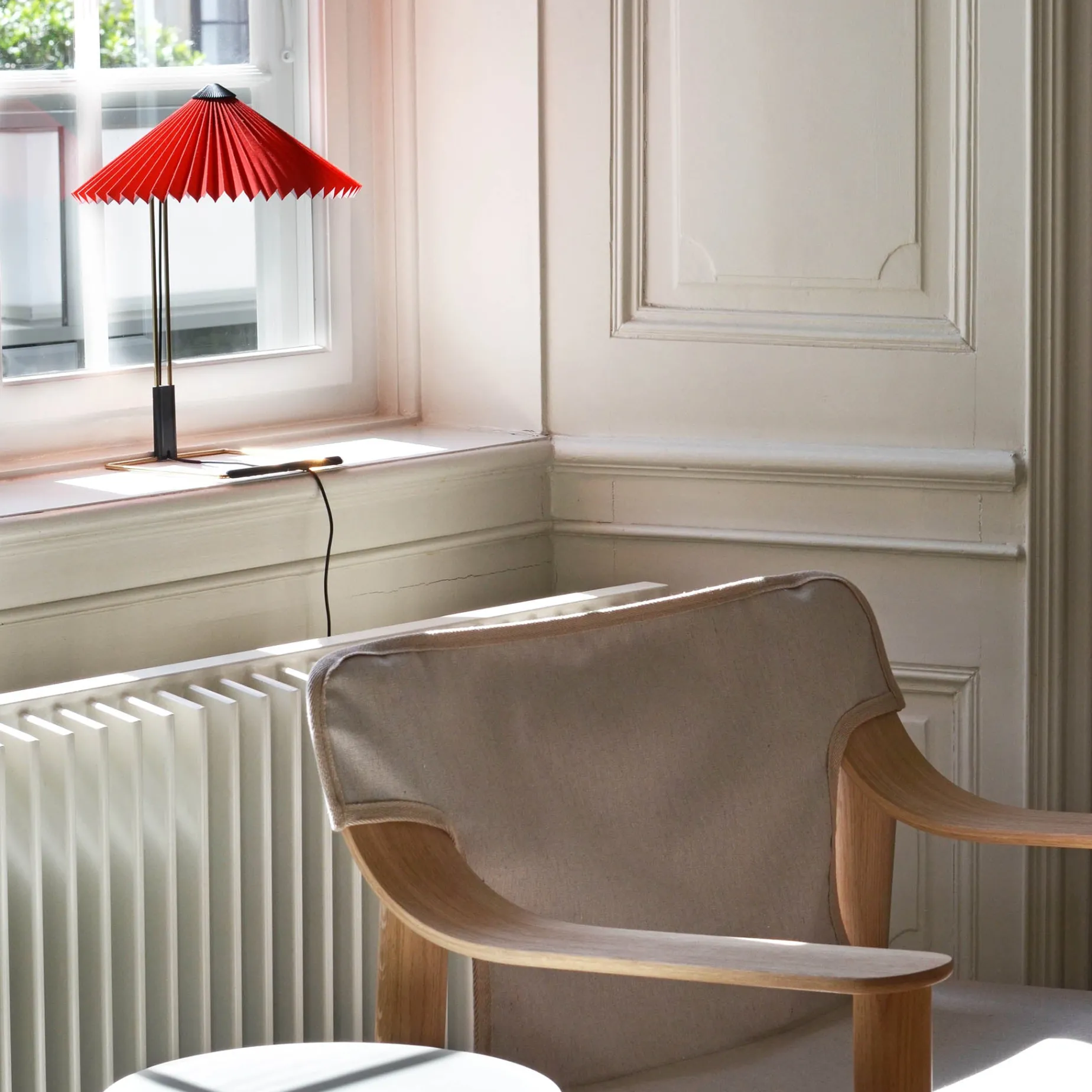 Matin table ⌀38 | white
