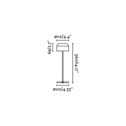 Mavis 360 portable | white