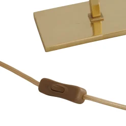Mika table | brass