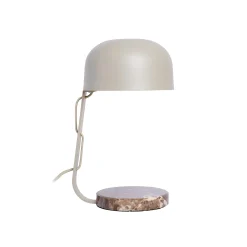 Milly table | marble and beige